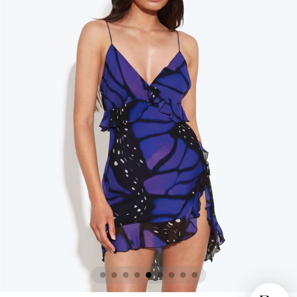 Rat & Boa Beatriz Butterfly Dress New Worn Once - Picture 2 of 4